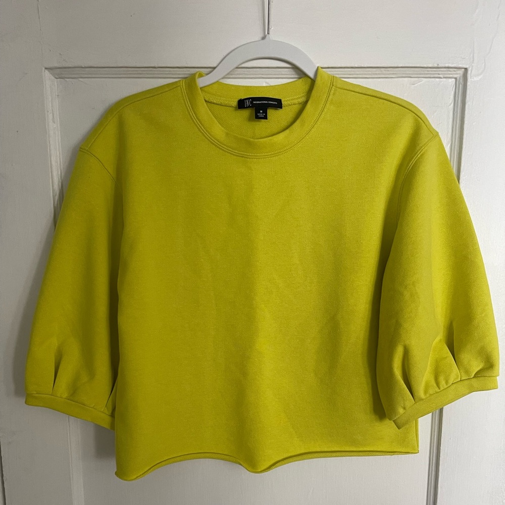 INC Crop Light weight Top
